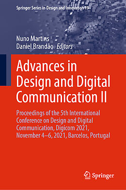 Fester Einband Advances in Design and Digital Communication II von 