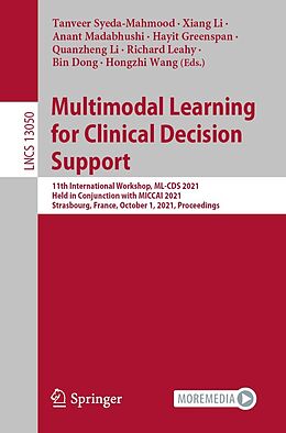 E-Book (pdf) Multimodal Learning for Clinical Decision Support von 