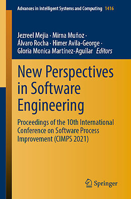 Couverture cartonnée New Perspectives in Software Engineering de 