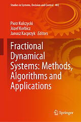 eBook (pdf) Fractional Dynamical Systems: Methods, Algorithms and Applications de 