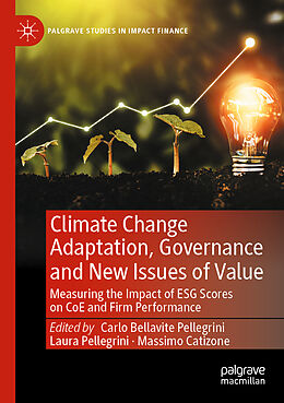 Couverture cartonnée Climate Change Adaptation, Governance and New Issues of Value de 