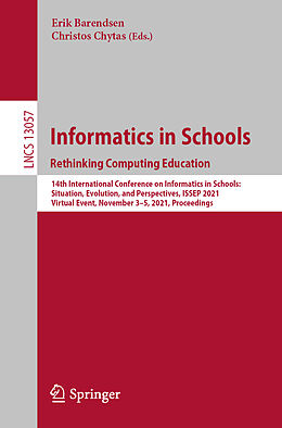 E-Book (pdf) Informatics in Schools. Rethinking Computing Education von 