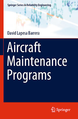 Couverture cartonnée Aircraft Maintenance Programs de David Lapesa Barrera