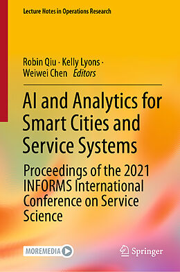 Livre Relié AI and Analytics for Smart Cities and Service Systems de 