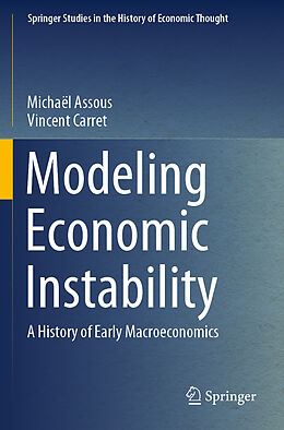 Couverture cartonnée Modeling Economic Instability de Vincent Carret, Michaël Assous