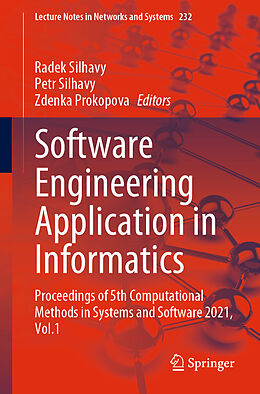 Couverture cartonnée Software Engineering Application in Informatics de 