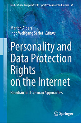 Fester Einband Personality and Data Protection Rights on the Internet von 