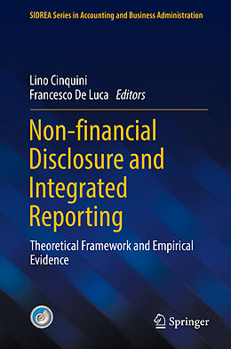 Livre Relié Non-financial Disclosure and Integrated Reporting de 