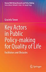 E-Book (pdf) Key Actors in Public Policy-making for Quality of Life von Graciela Tonon