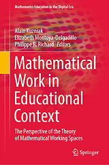 eBook (pdf) Mathematical Work in Educational Context de 