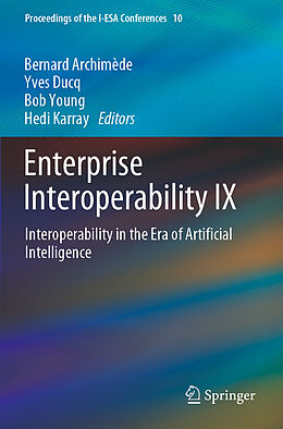 Couverture cartonnée Enterprise Interoperability IX de 