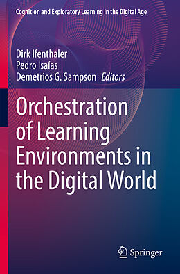 Couverture cartonnée Orchestration of Learning Environments in the Digital World de 