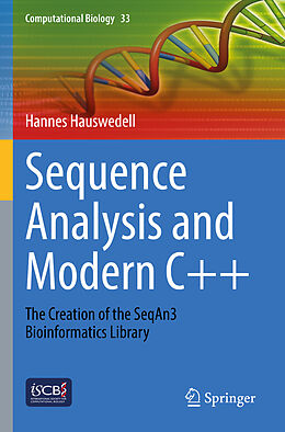 Couverture cartonnée Sequence Analysis and Modern C++ de Hannes Hauswedell