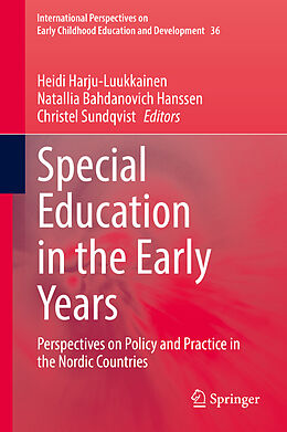 Livre Relié Special Education in the Early Years de 