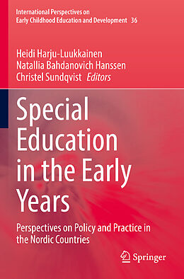 Couverture cartonnée Special Education in the Early Years de 