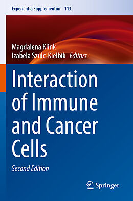 Couverture cartonnée Interaction of Immune and Cancer Cells de 