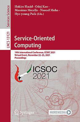Couverture cartonnée Service-Oriented Computing de 