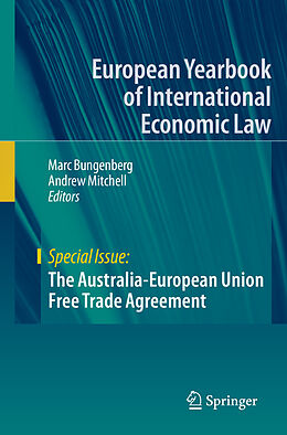 Couverture cartonnée The Australia-European Union Free Trade Agreement de 