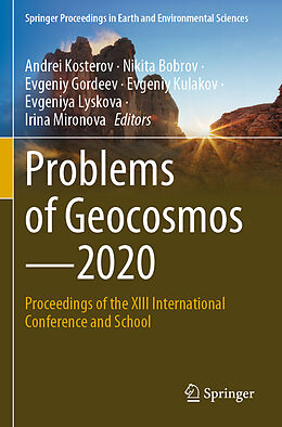 Couverture cartonnée Problems of Geocosmos 2020 de 