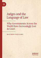 E-Book (pdf) Judges and the Language of Law von Matthew Williams