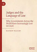 E-Book (pdf) Judges and the Language of Law von Matthew Williams