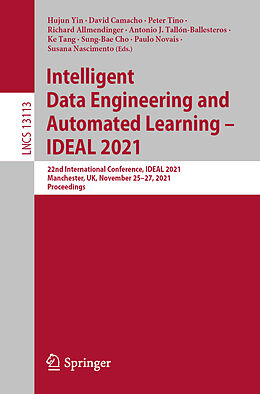 E-Book (pdf) Intelligent Data Engineering and Automated Learning - IDEAL 2021 von 