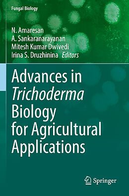 Couverture cartonnée Advances in Trichoderma Biology for Agricultural Applications de 