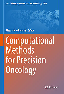Fester Einband Computational Methods for Precision Oncology von 