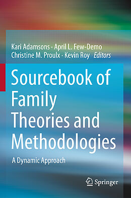 Couverture cartonnée Sourcebook of Family Theories and Methodologies de 