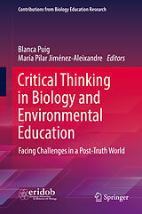 eBook (pdf) Critical Thinking in Biology and Environmental Education de 