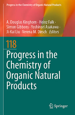 Couverture cartonnée Progress in the Chemistry of Organic Natural Products 118 de 