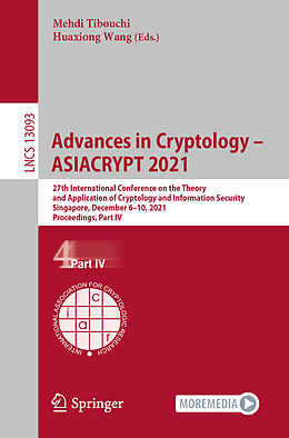 E-Book (pdf) Advances in Cryptology - ASIACRYPT 2021 von 