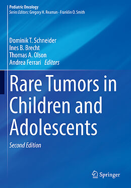 Couverture cartonnée Rare Tumors in Children and Adolescents de 