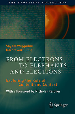 Kartonierter Einband From Electrons to Elephants and Elections von 