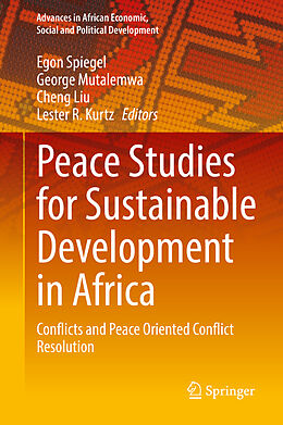 Livre Relié Peace Studies for Sustainable Development in Africa de 