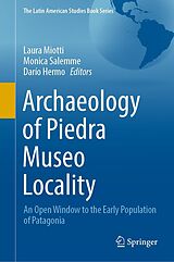 eBook (pdf) Archaeology of Piedra Museo Locality de 