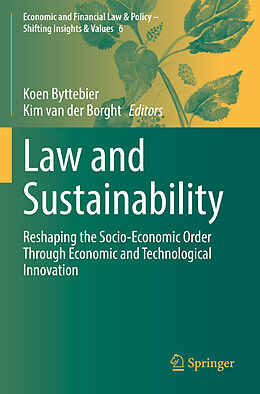 Couverture cartonnée Law and Sustainability de 