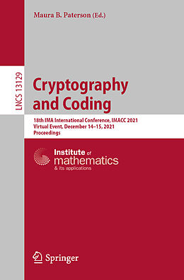E-Book (pdf) Cryptography and Coding von 