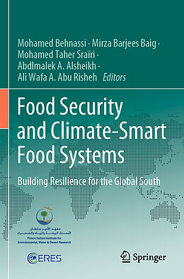 Couverture cartonnée Food Security and Climate-Smart Food Systems de 