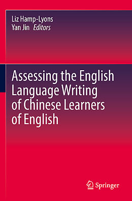 Couverture cartonnée Assessing the English Language Writing of Chinese Learners of English de 