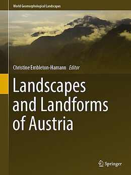 Livre Relié Landscapes and Landforms of Austria de 