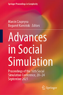 eBook (pdf) Advances in Social Simulation de 