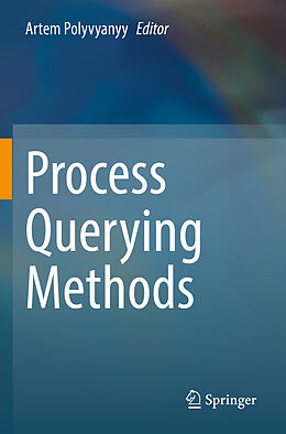 Couverture cartonnée Process Querying Methods de 