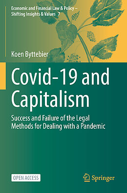 Couverture cartonnée Covid-19 and Capitalism de Koen Byttebier