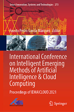 eBook (pdf) International Conference on Intelligent Emerging Methods of Artificial Intelligence & Cloud Computing de 