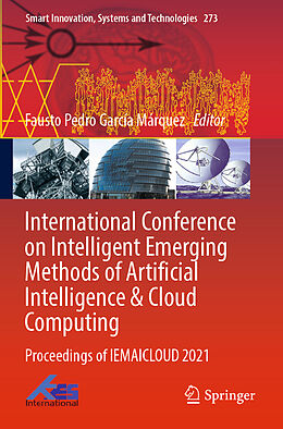 Couverture cartonnée International Conference on Intelligent Emerging Methods of Artificial Intelligence & Cloud Computing de 