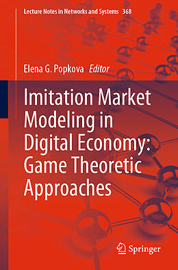 Couverture cartonnée Imitation Market Modeling in Digital Economy: Game Theoretic Approaches de 