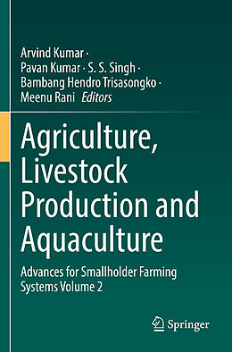 Couverture cartonnée Agriculture, Livestock Production and Aquaculture de 