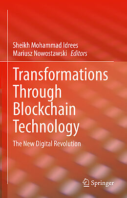 Livre Relié Transformations Through Blockchain Technology de 