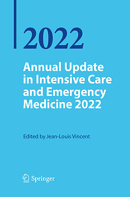 Couverture cartonnée Annual Update in Intensive Care and Emergency Medicine 2022 de 